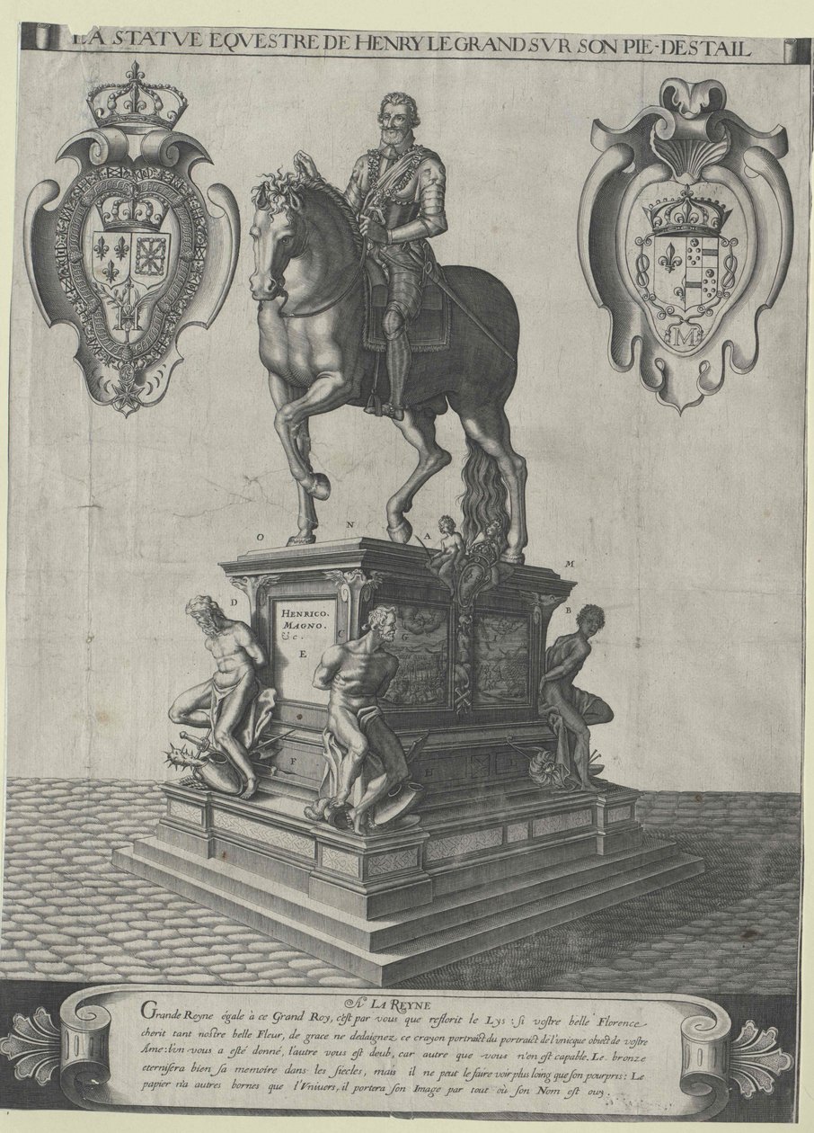 Rei de França Henrique IV de Artist Unknown