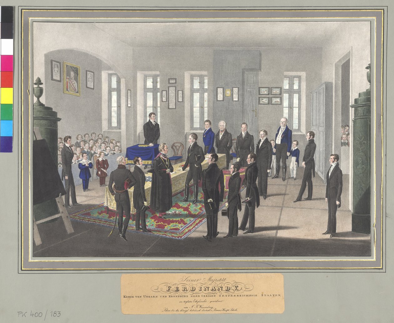 Rei da Hungria, príncipe herdeiro Fernando V. de Artist Unknown