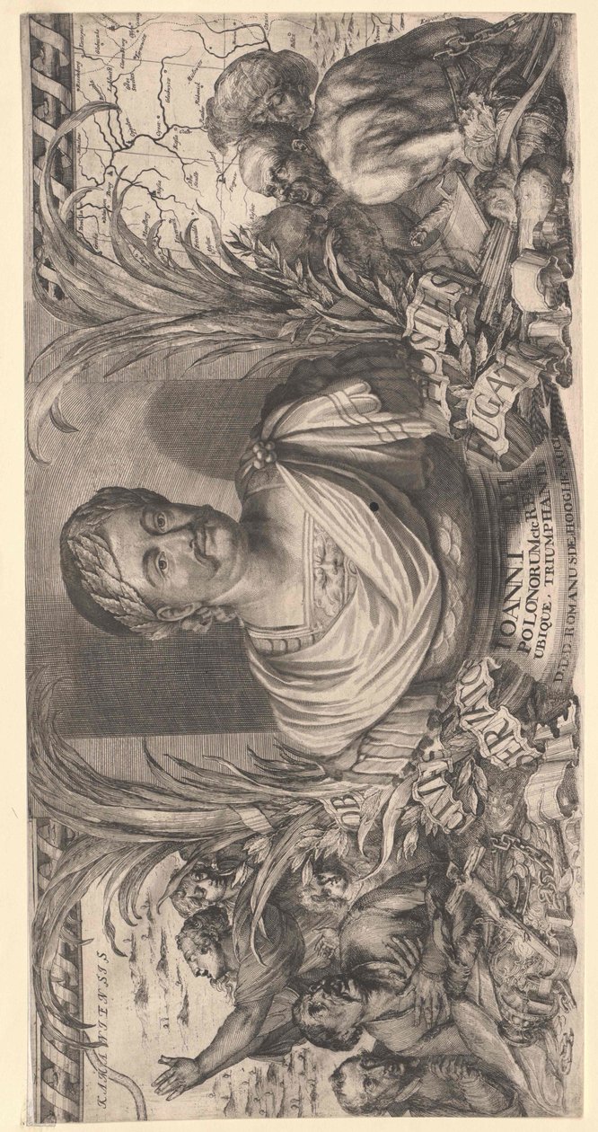 Rei da Polónia Johann III Sobieski de Artist Unknown