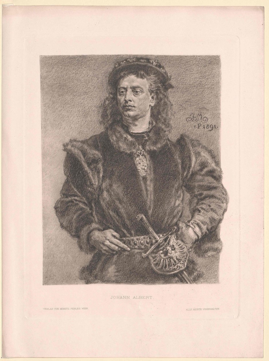 Rei da Polónia Johann I Albrecht de Artist Unknown