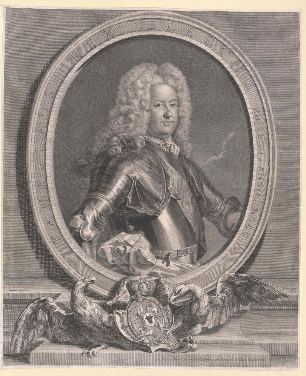 Rei da Polónia Estanislau I de Artist Unknown