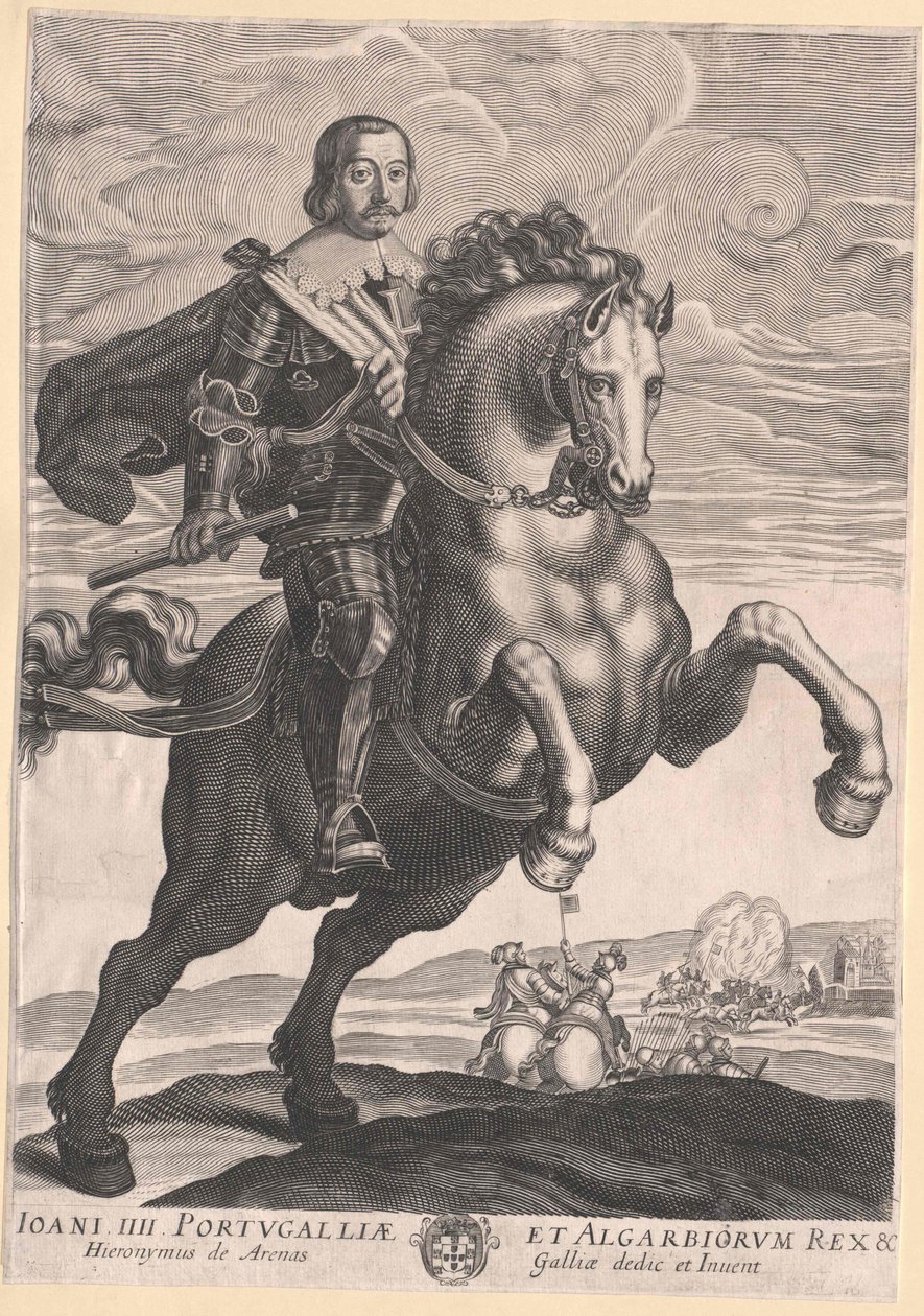 Rei de Portugal Johann IV de Artist Unknown