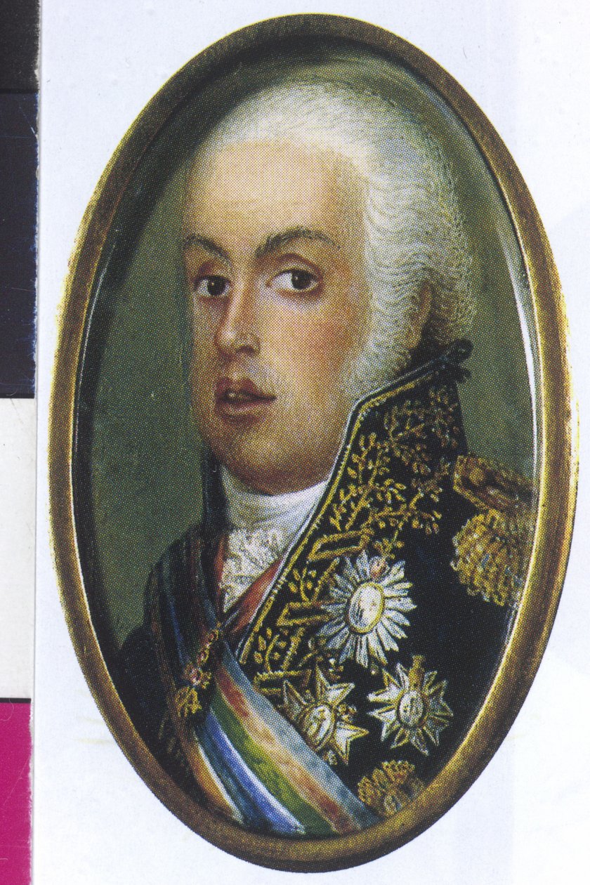 Rei de Portugal Johann VI de Artist Unknown
