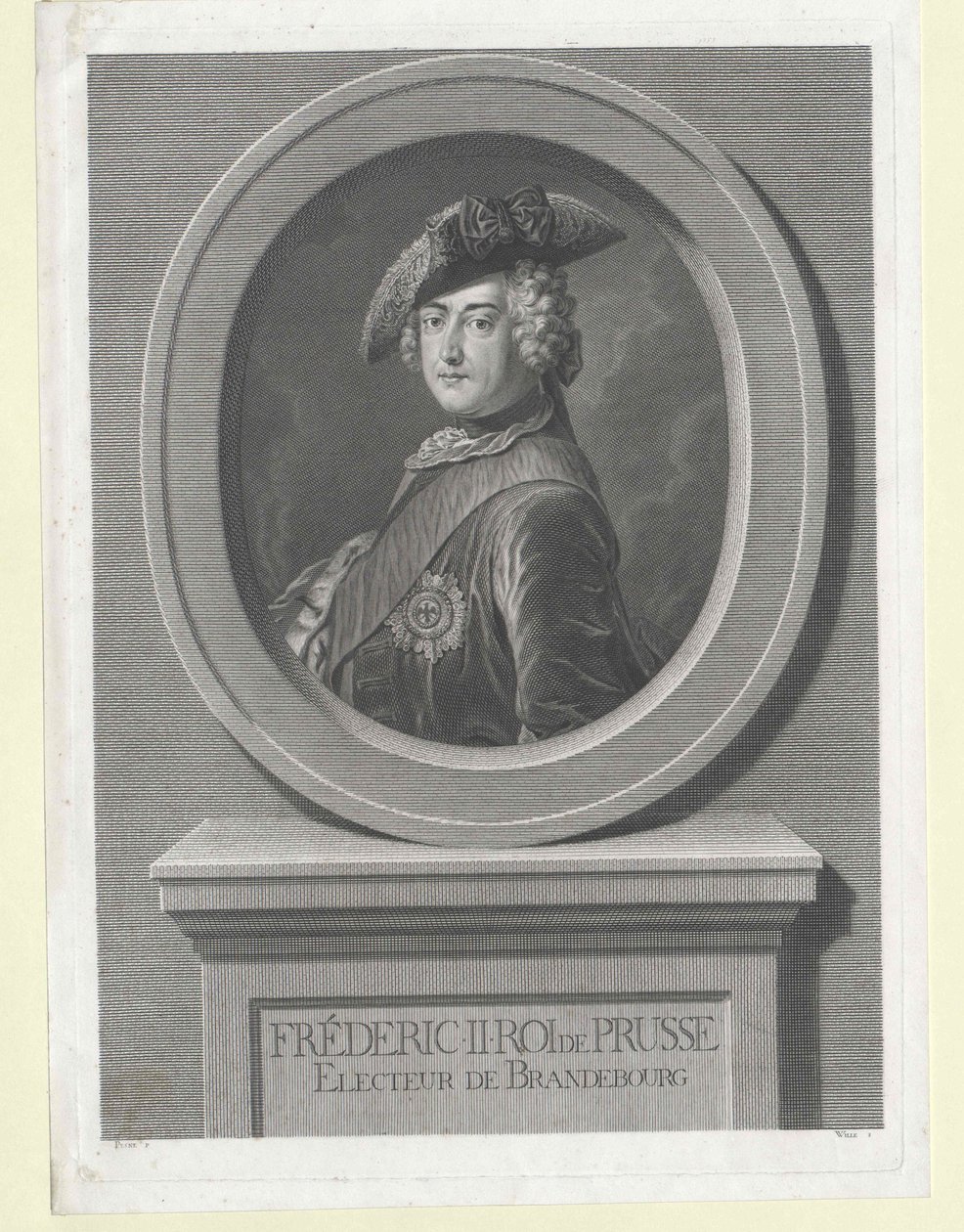 Rei da Prússia Frederico II de Artist Unknown