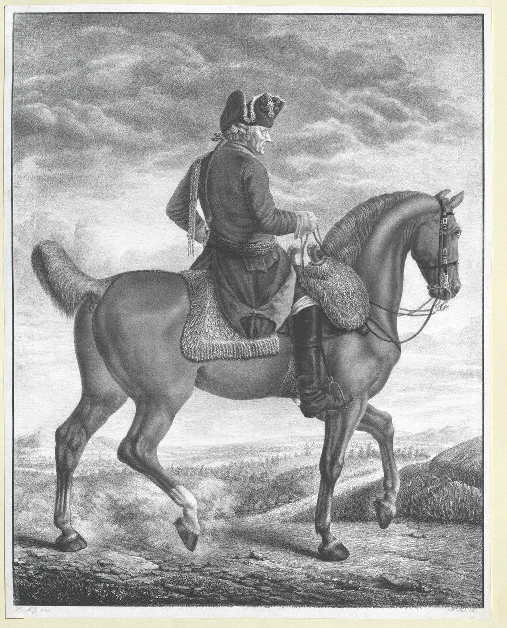 Rei da Prússia Frederico II de Artist Unknown