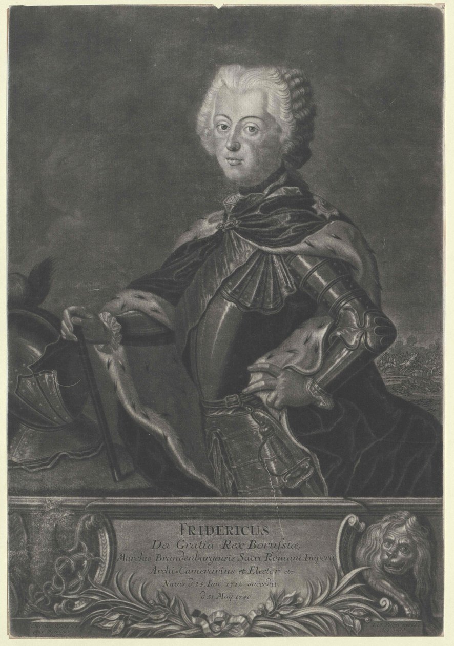 Rei da Prússia Frederico II de Artist Unknown