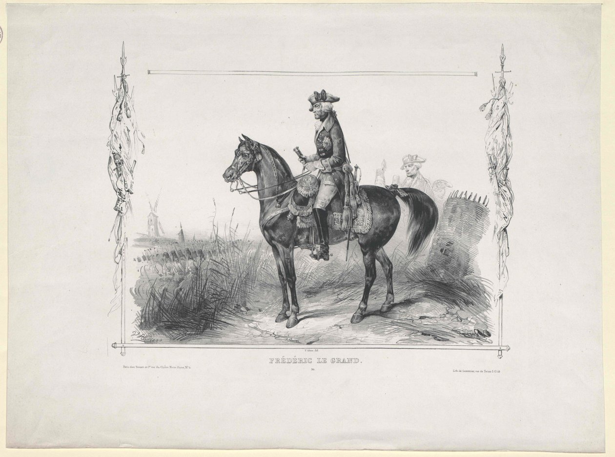 Rei da Prússia Frederico II de Artist Unknown