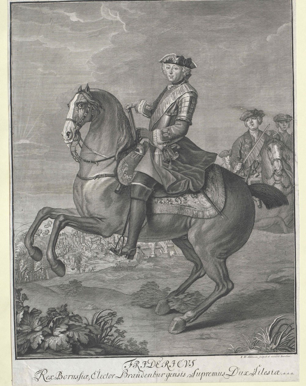 Rei da Prússia Frederico II de Artist Unknown