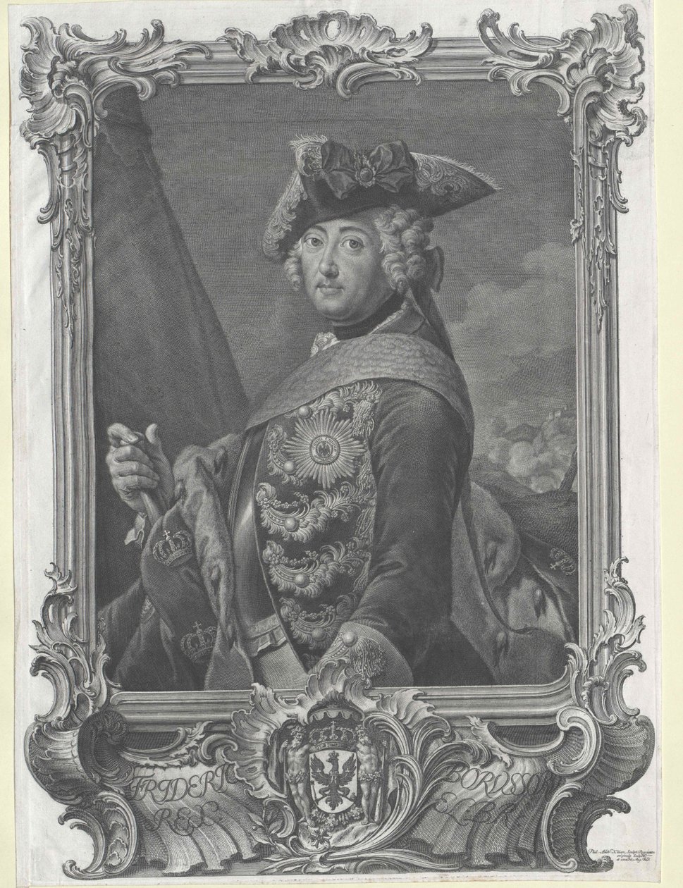 Rei da Prússia Frederico II de Artist Unknown