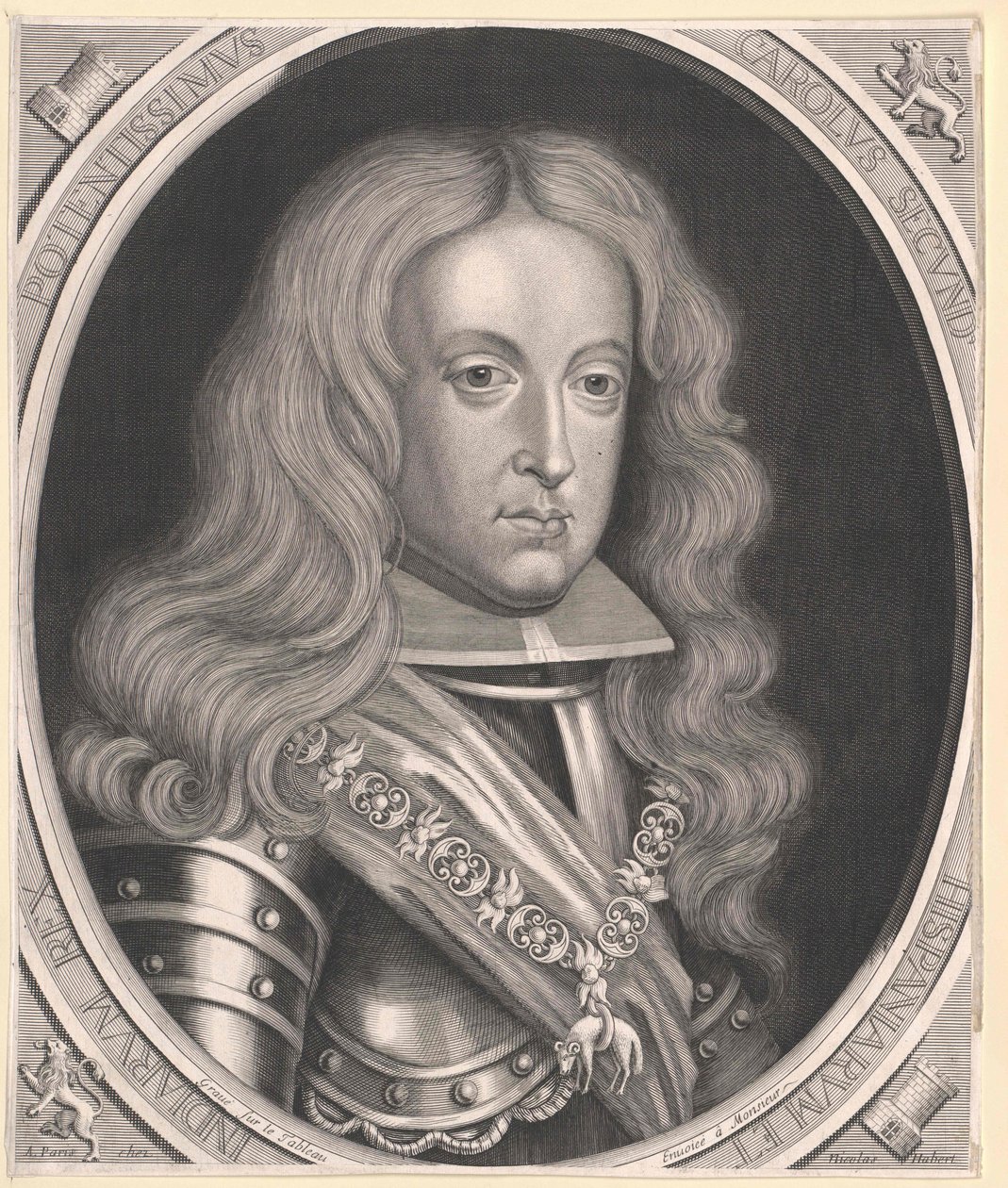 Rei de Espanha Carlos II de Artist Unknown