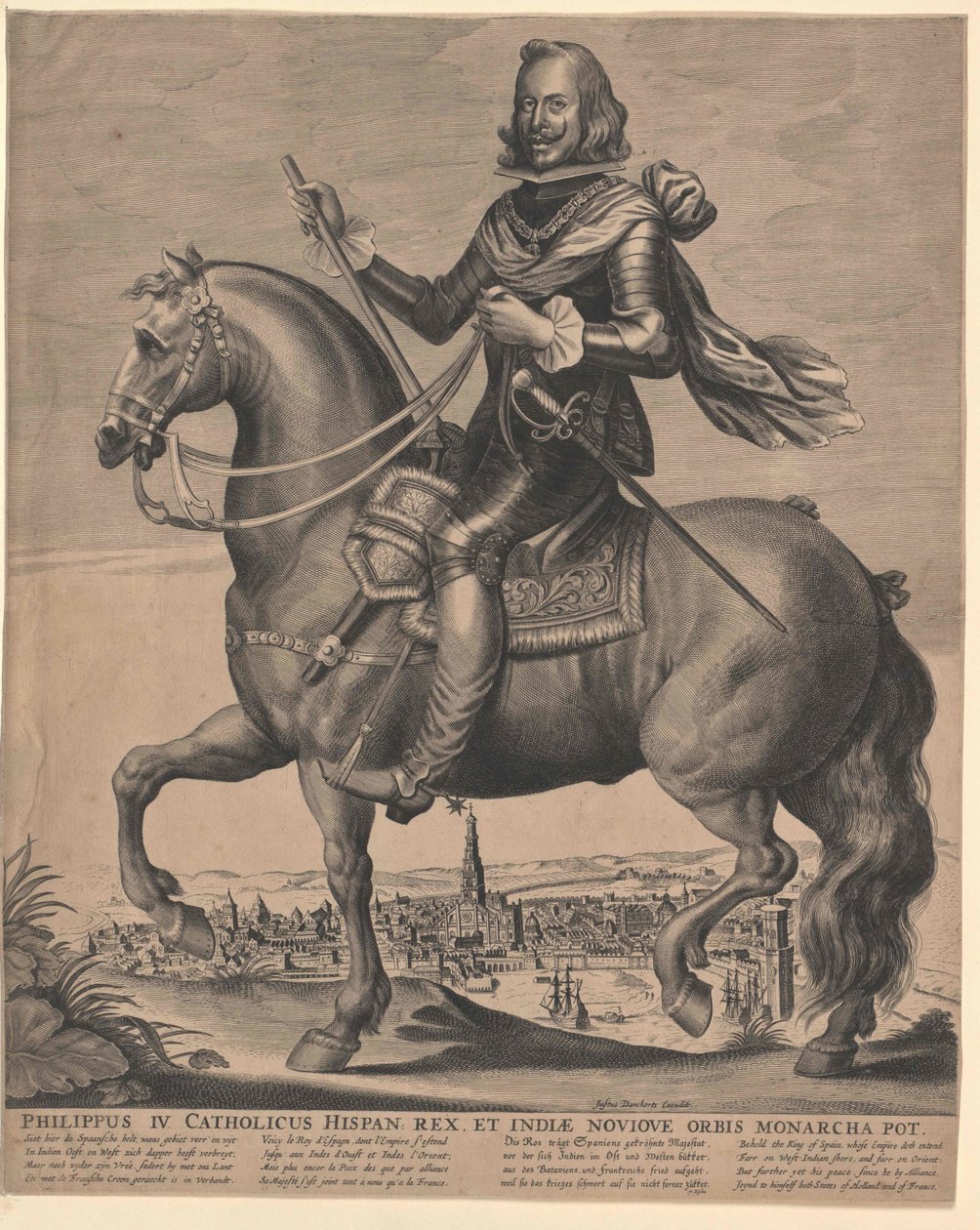 Rei de Espanha Filipe IV de Artist Unknown