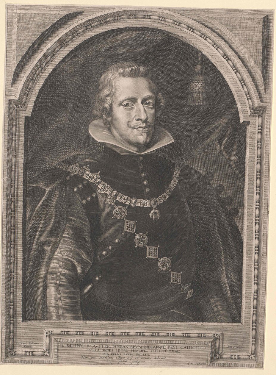 Rei de Espanha Filipe IV de Artist Unknown