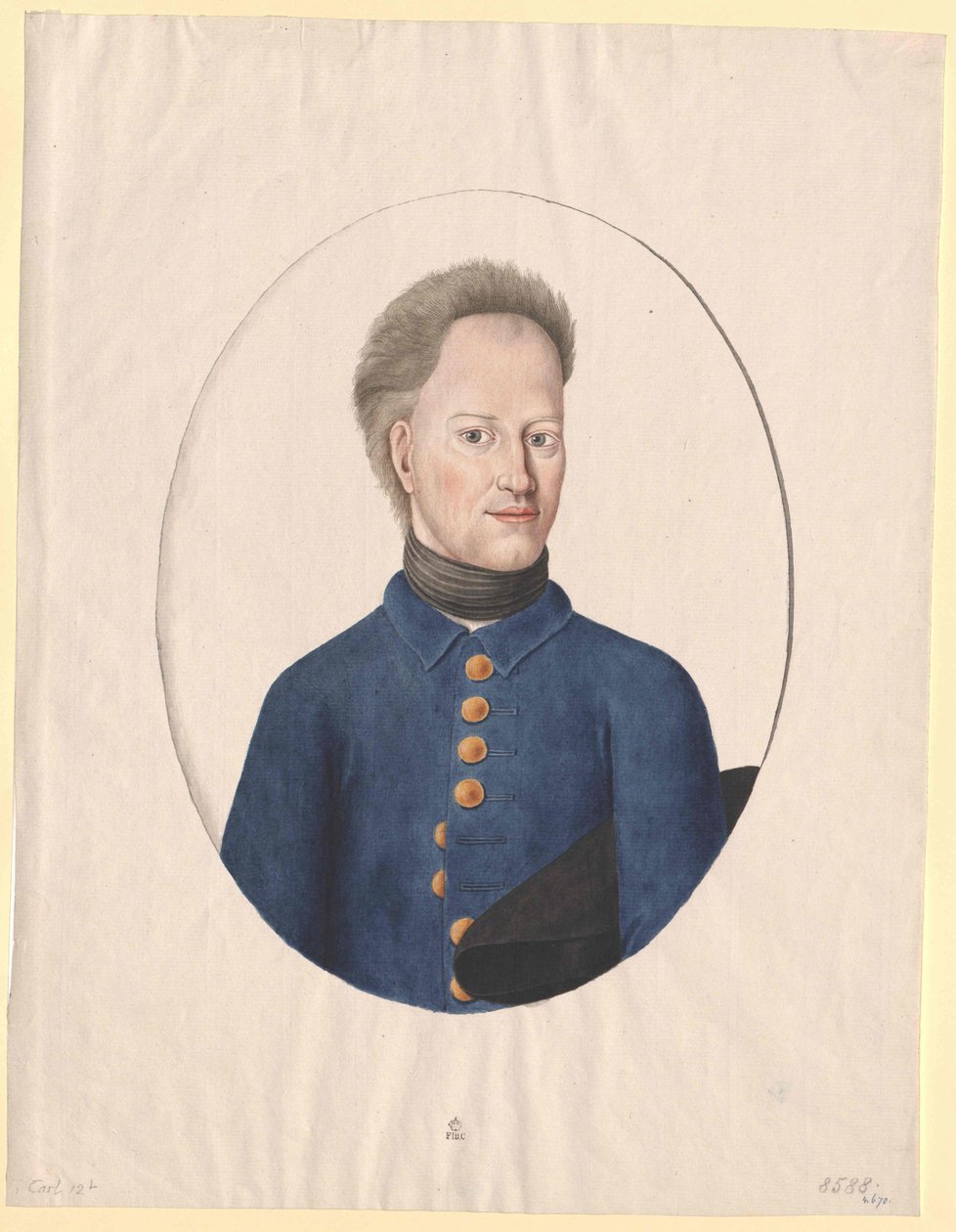Rei da Suécia Carlos XII de Artist Unknown