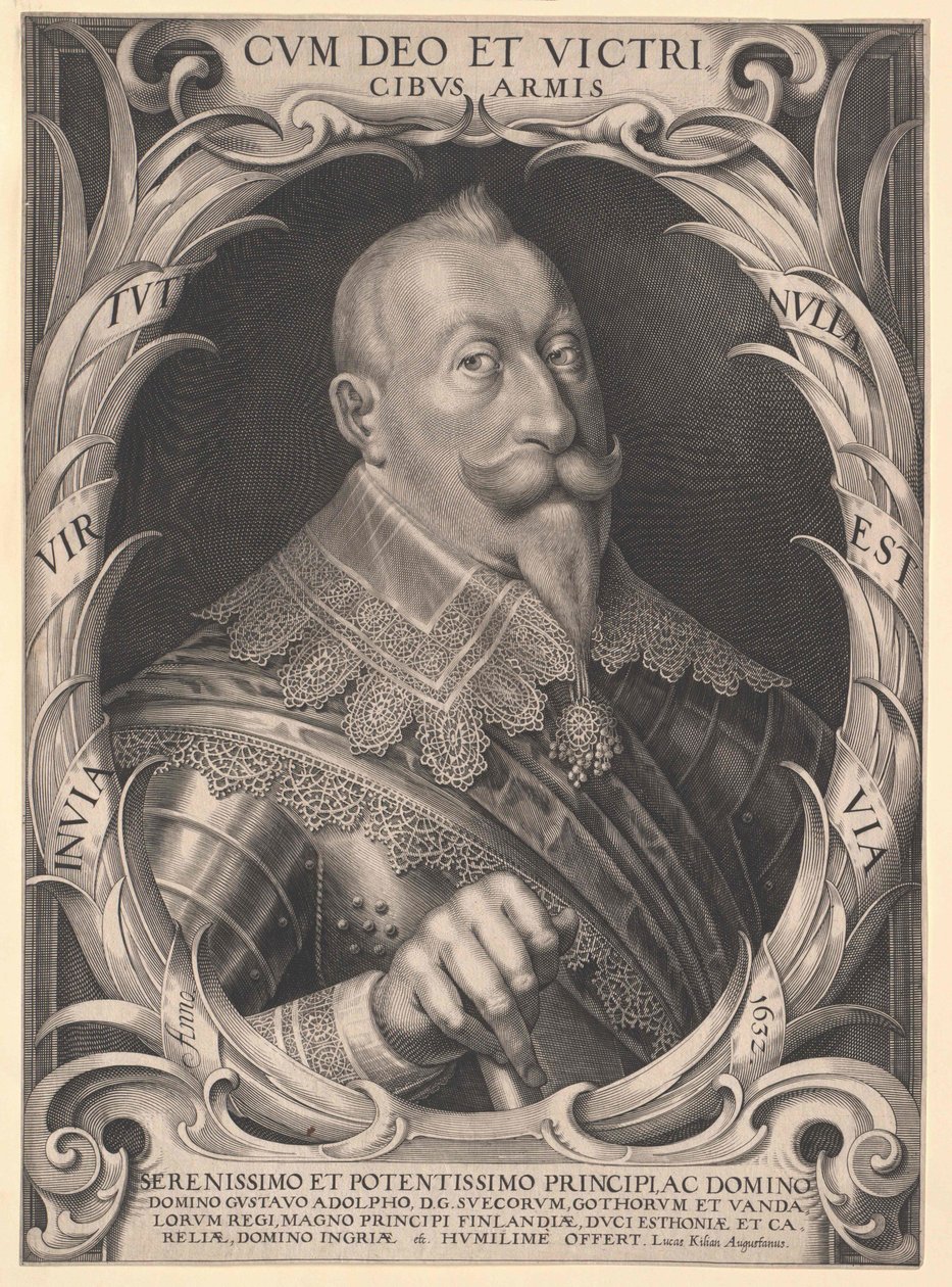 Rei da Suécia Gustavus Adolphus da Suécia de Artist Unknown
