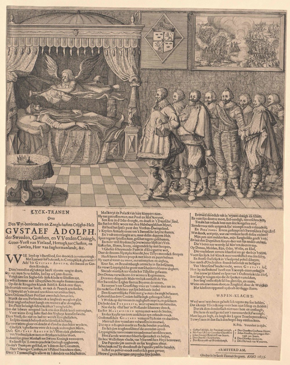 Rei da Suécia Gustavus Adolphus da Suécia de Artist Unknown
