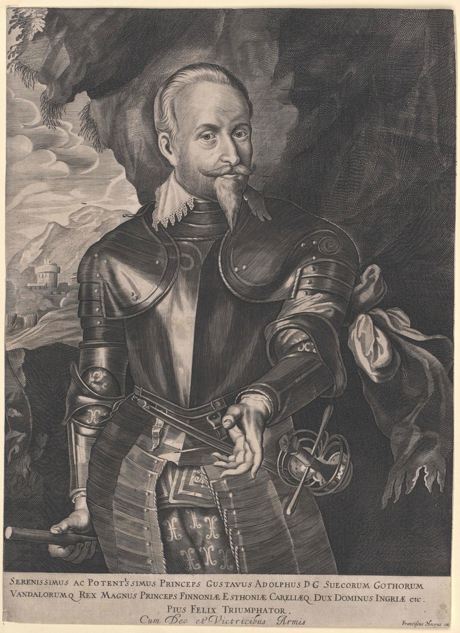 Rei da Suécia Gustavus Adolphus da Suécia de Artist Unknown