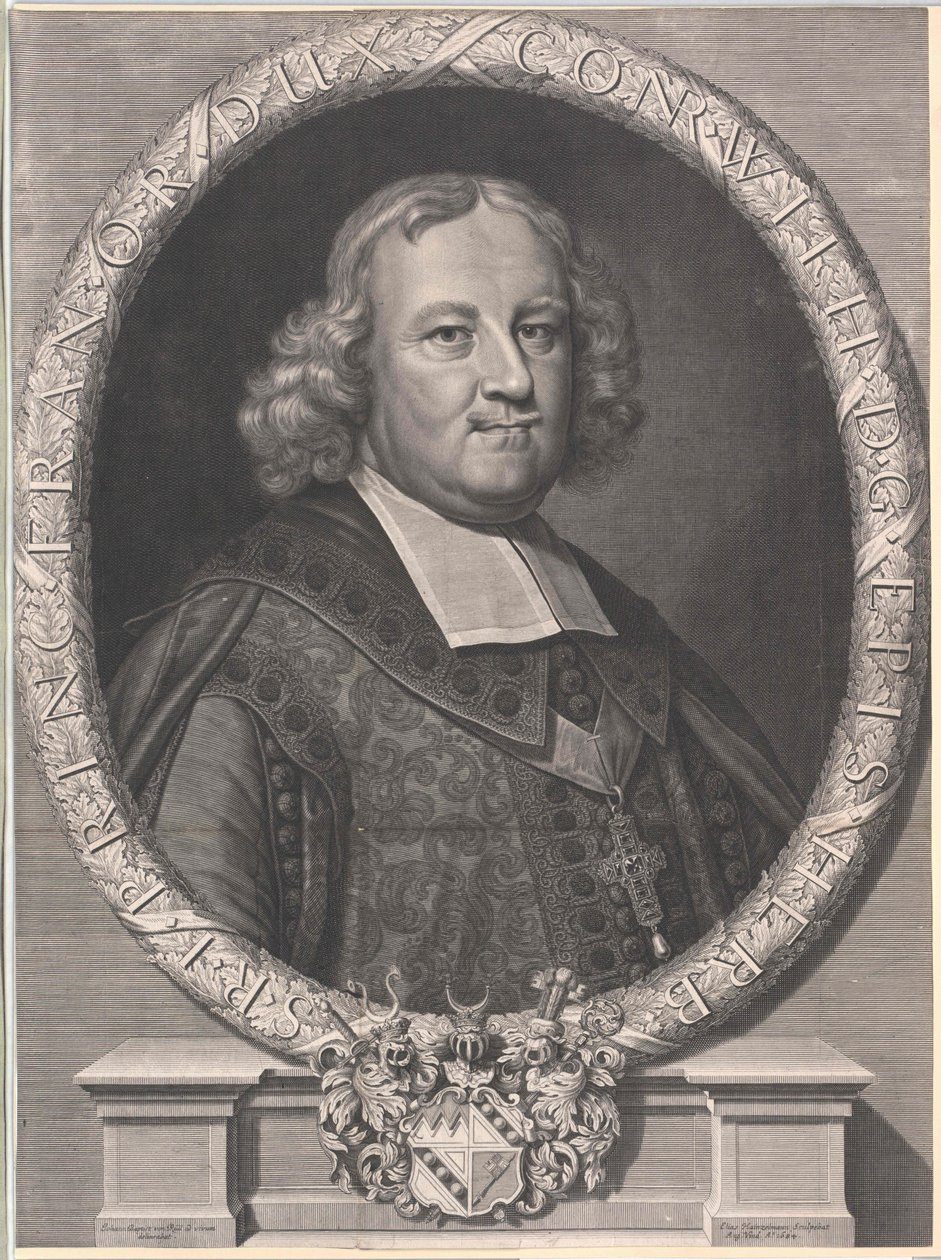 Konrad Wilhelm von Wernau (impressão) de Artist Unknown