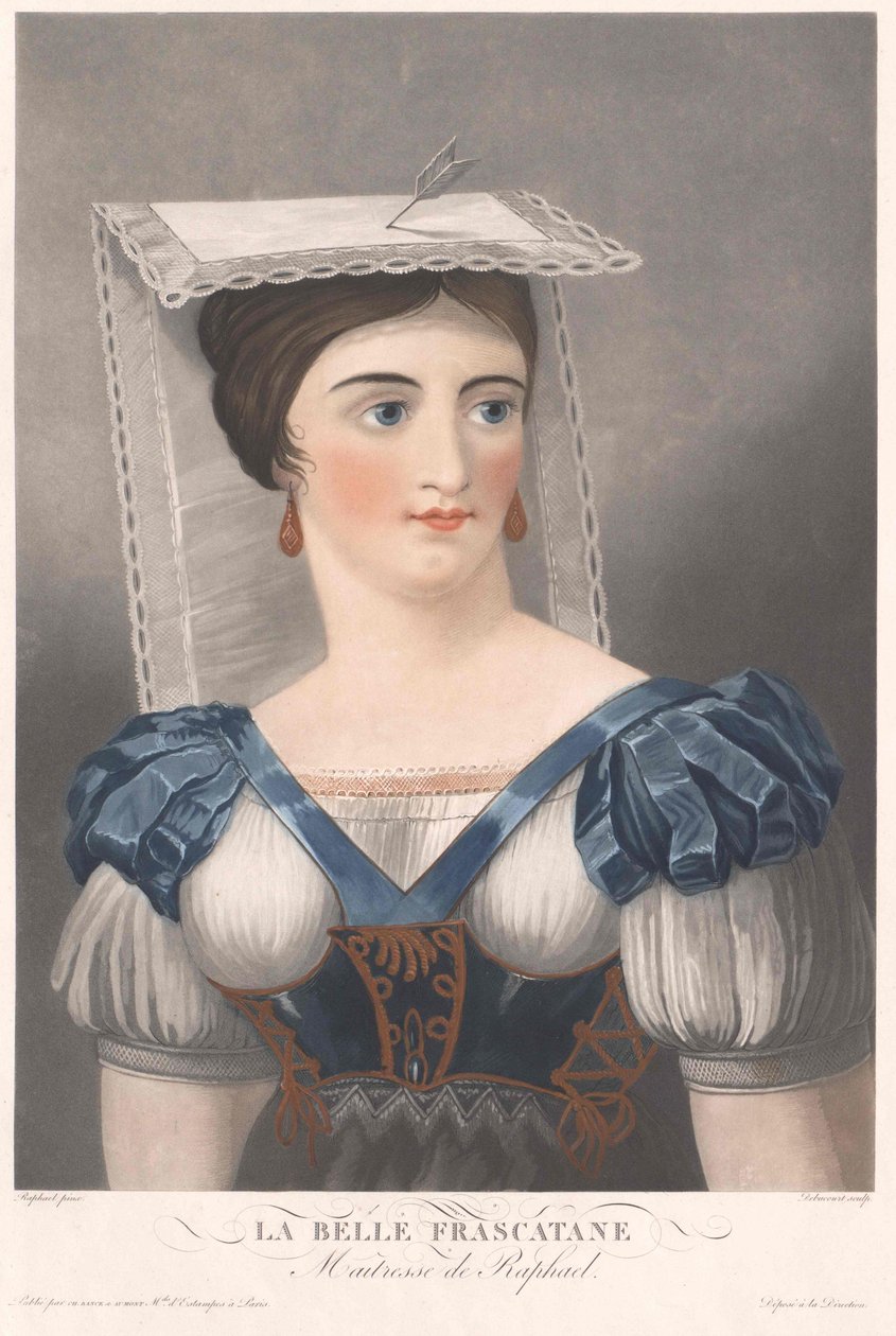 La Fornarina (imprimir) de Artist Unknown