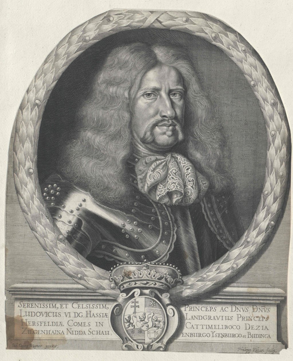 Grão-Duque de Hesse-Darmstadt Lewis VI de Artist Unknown