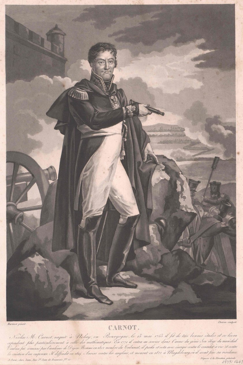 Lazare Nicolas Marguerite Comte Carnot de Artist Unknown