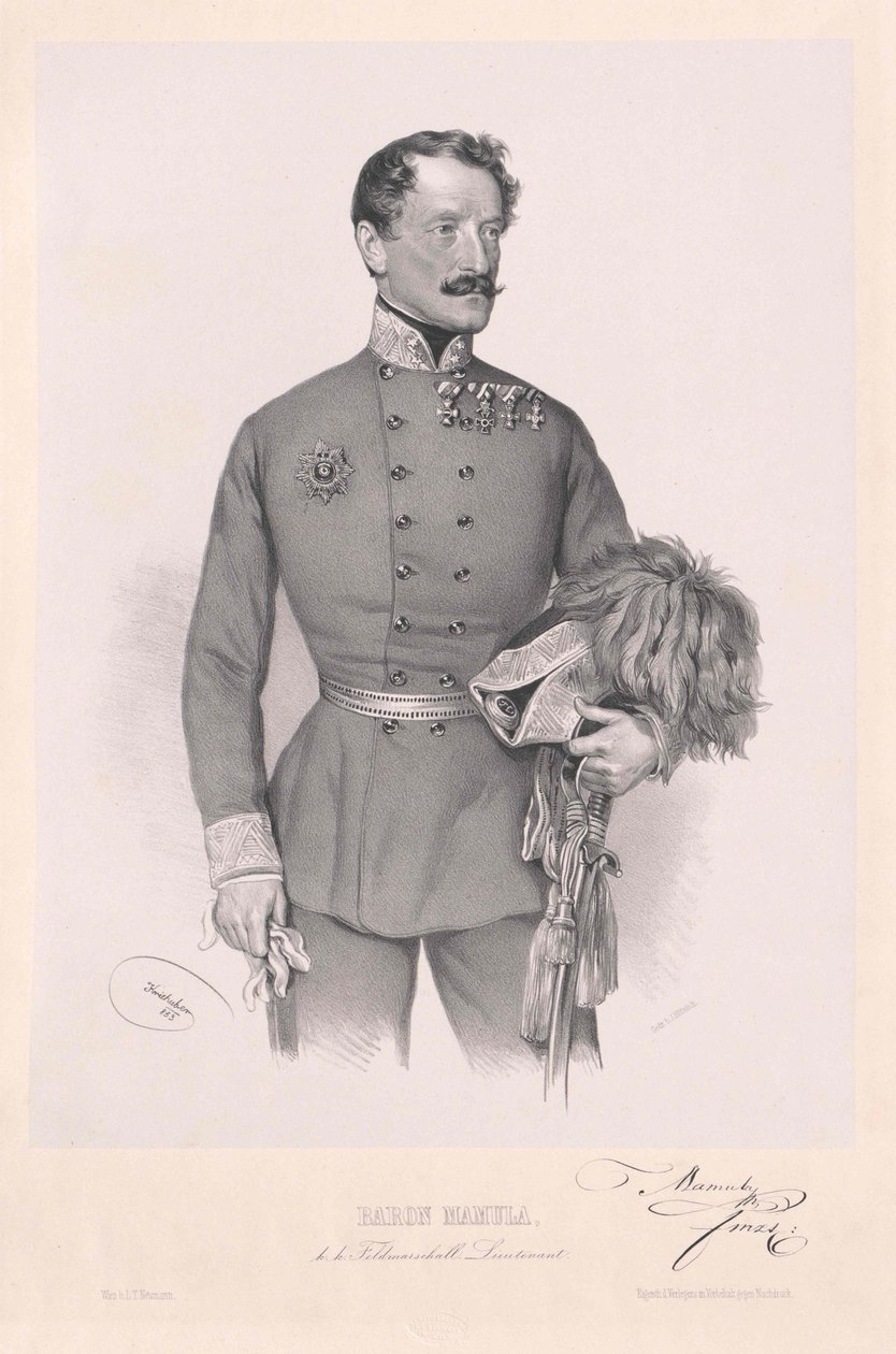 Lázaro barão de Mamula de Artist Unknown