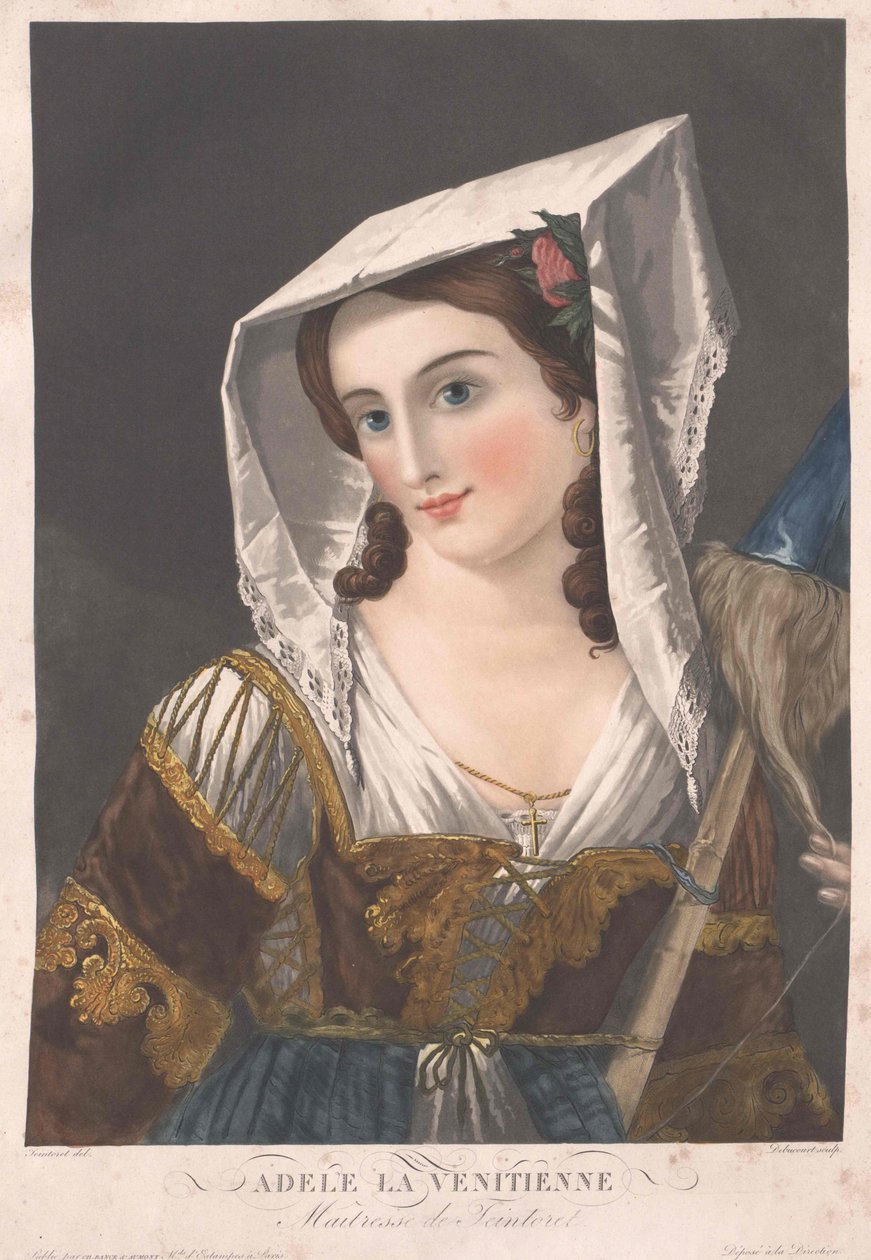 Viveu no século XVI Adele La Venitienne de Artist Unknown