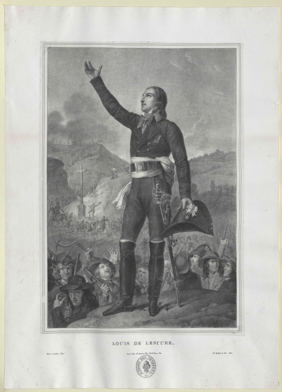 Louis-Marie de Salgues marquês de Lescure de Artist Unknown