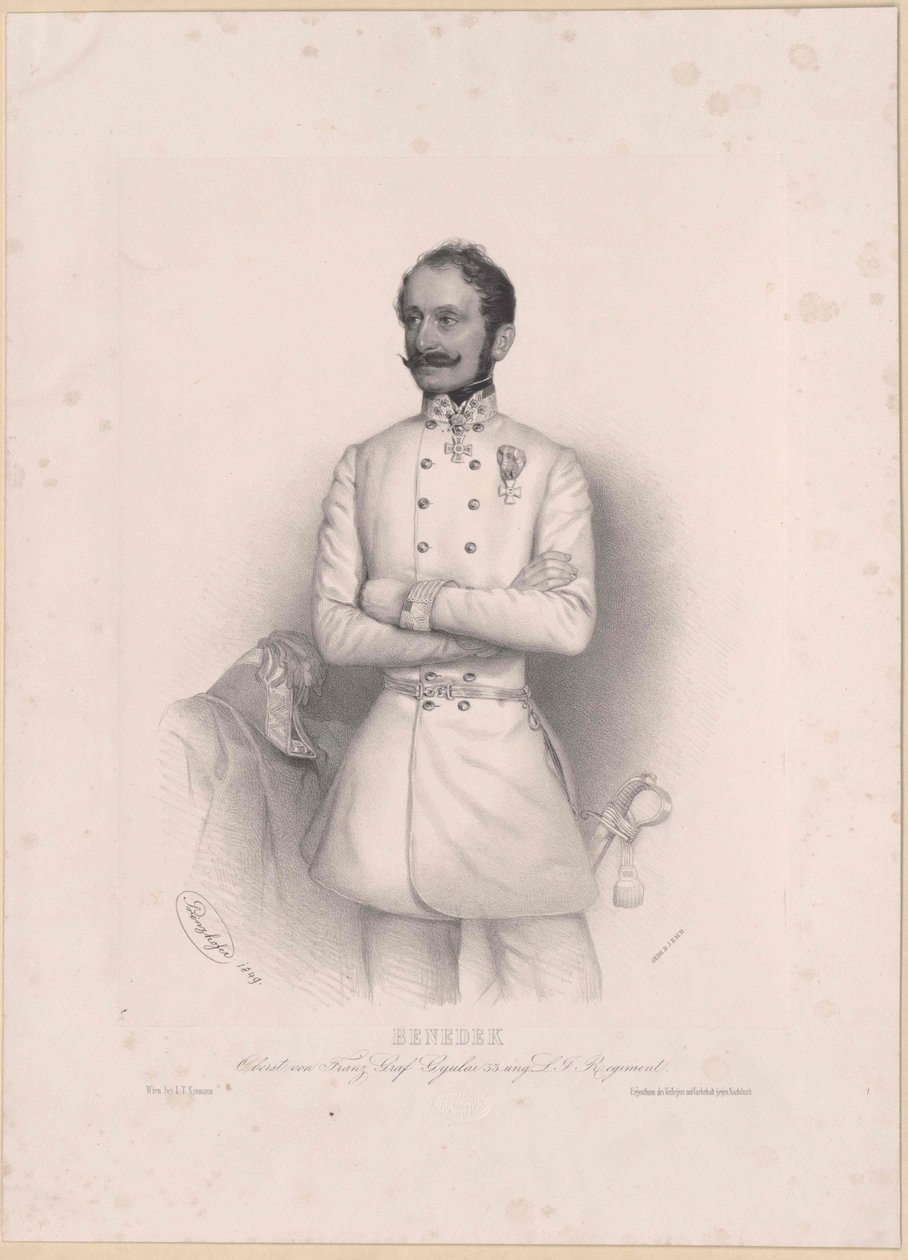 Louis cavaleiro Benedek de Artist Unknown