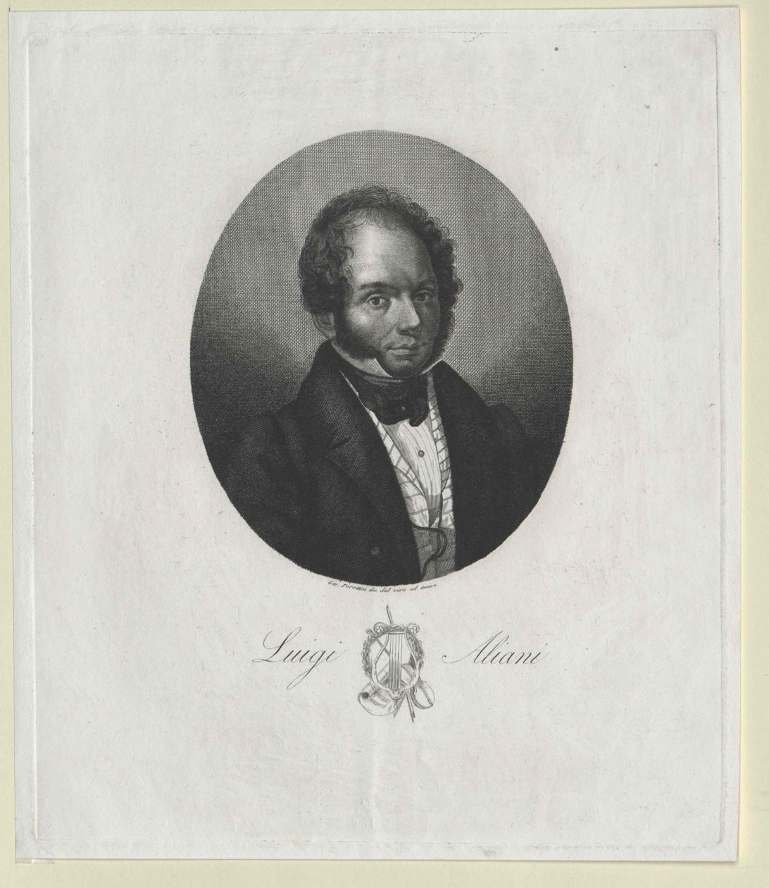 Luigi Aliani (impressão) de Artist Unknown