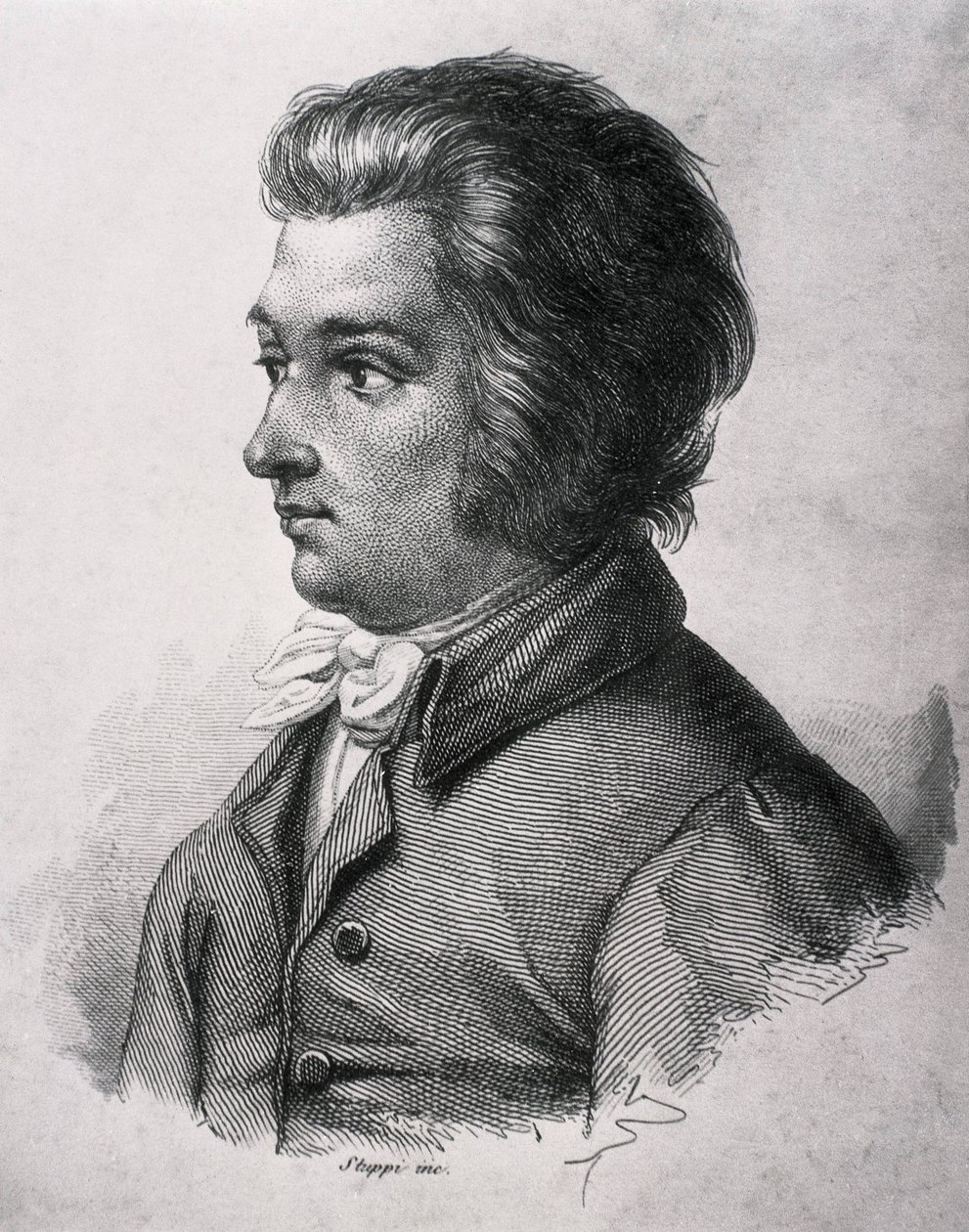 MOZART, Wolfgang Amadeus (1756-1791). Compositor austríaco de música clássica. de Artist Unknown
