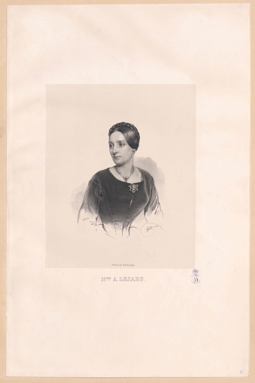 Madame Lejars de Artist Unknown