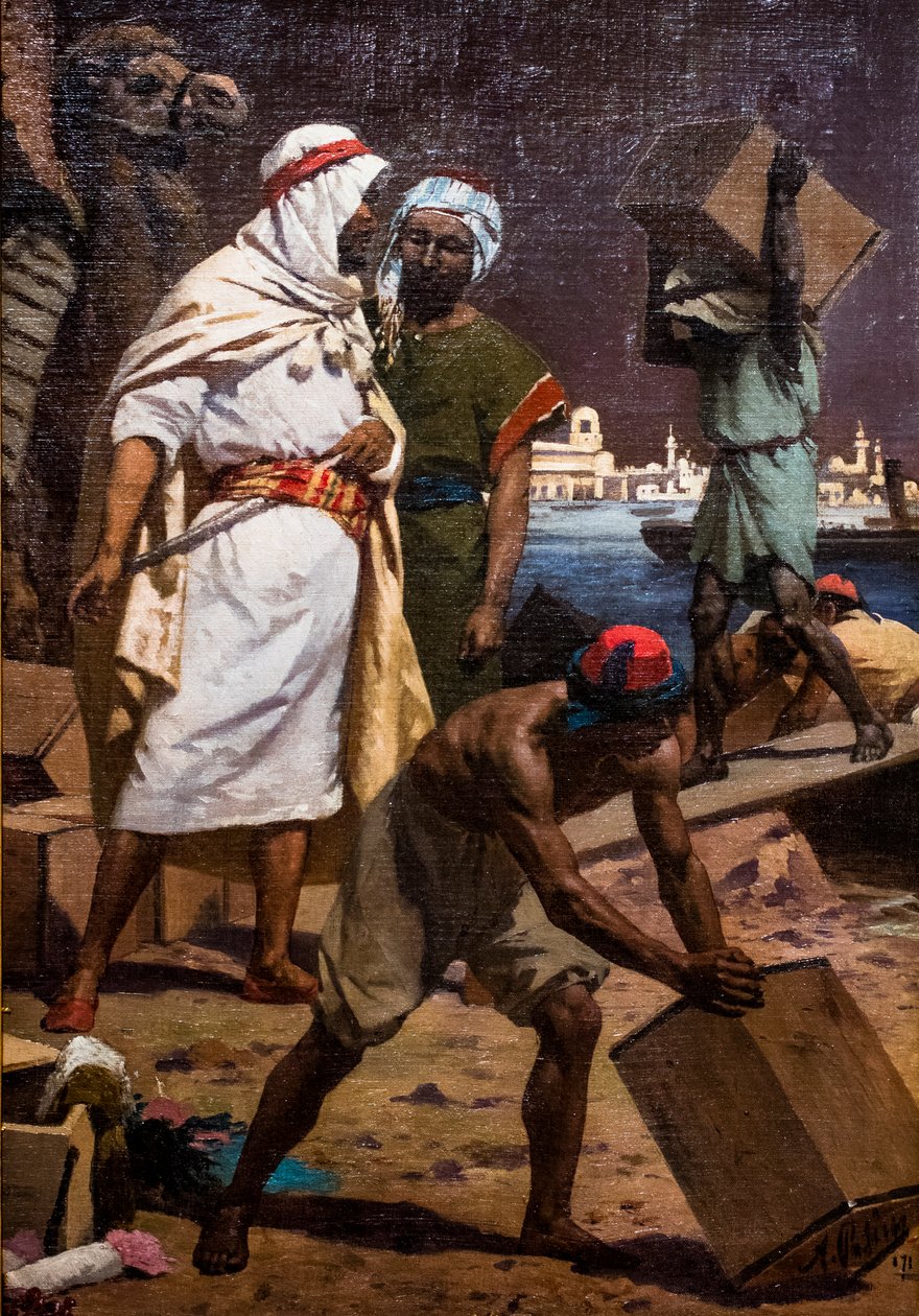 Marchand et hemmel sur les quais (óleo sobre tela)