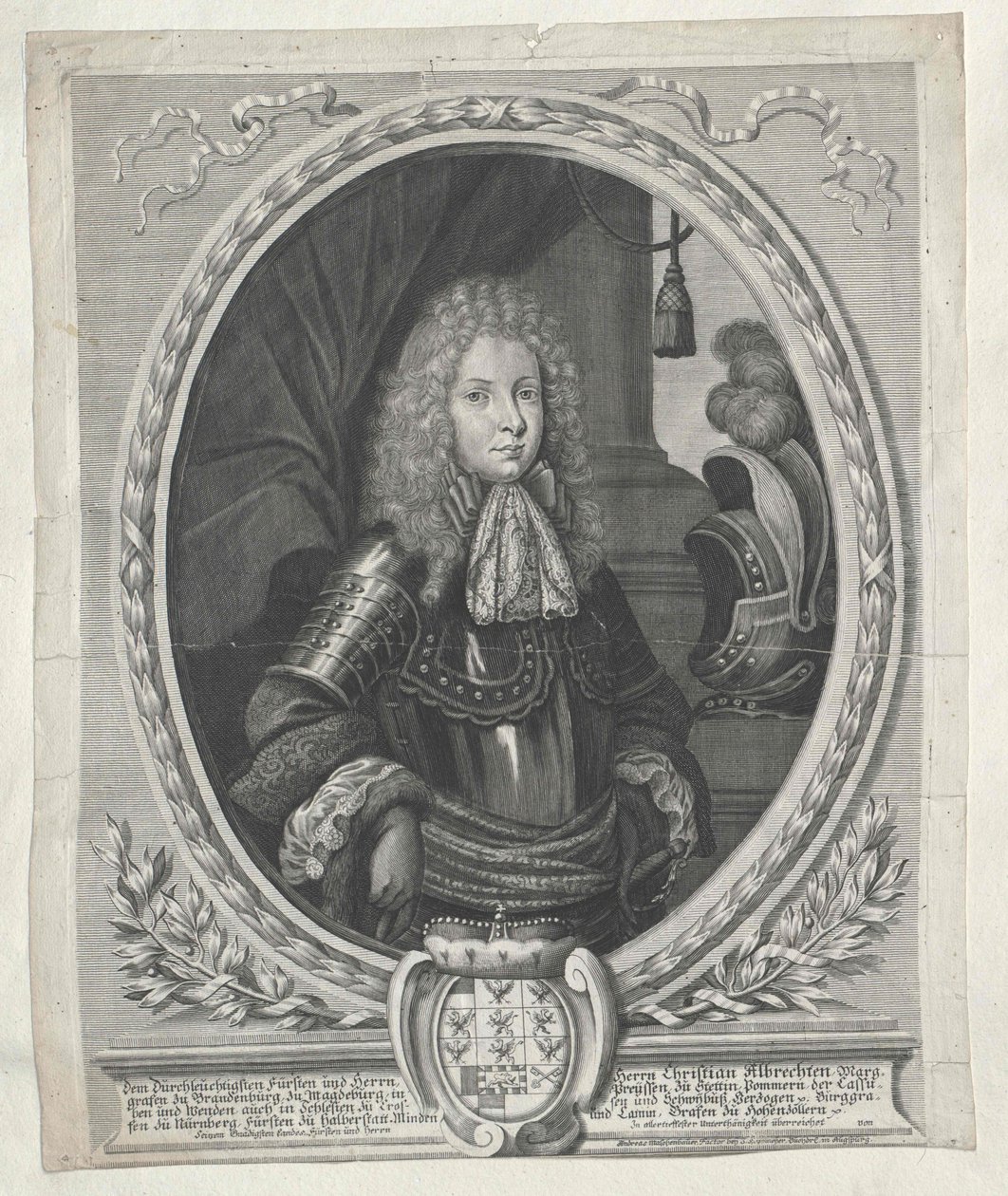 Marquês de Brandeburgo Christian Albrecht de Artist Unknown
