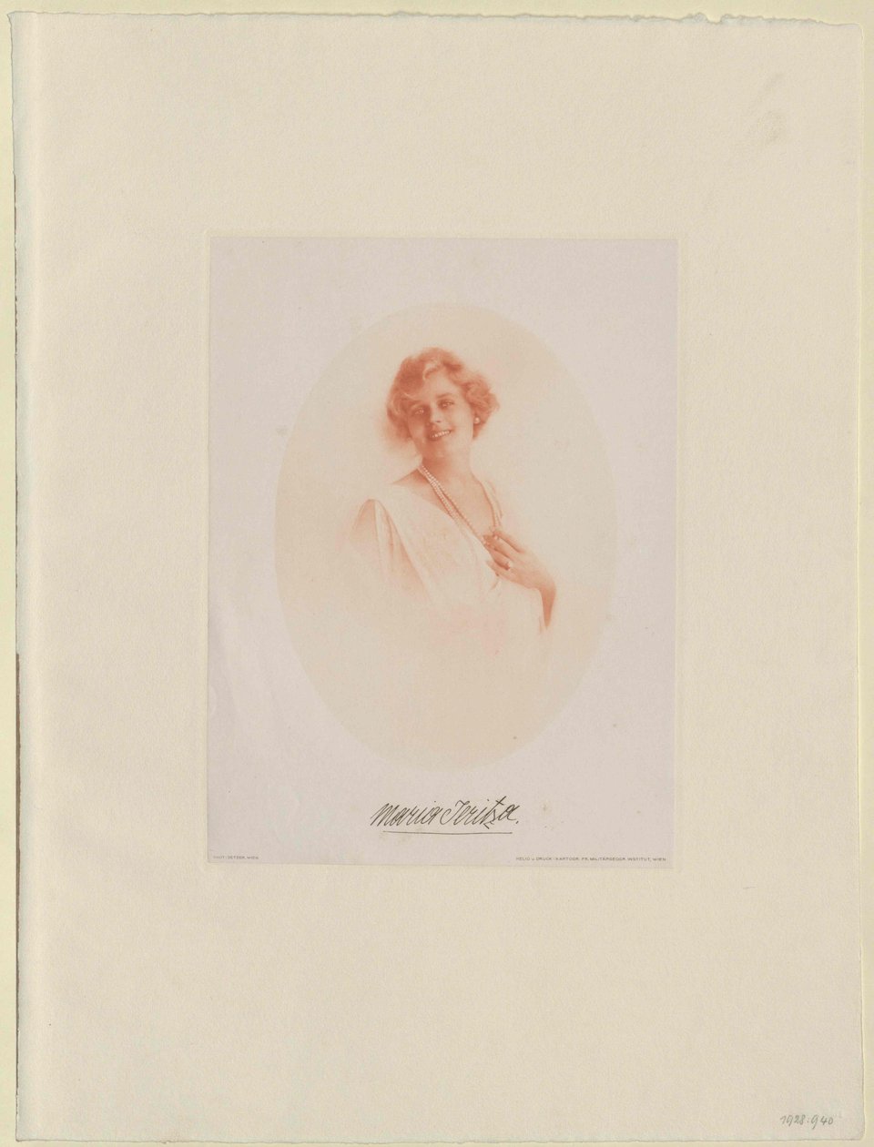 Maria Jeritza de Artist Unknown