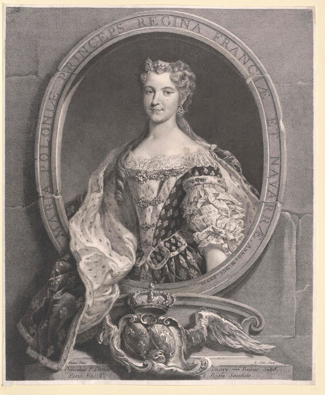 Maria Leszczynska de Artist Unknown