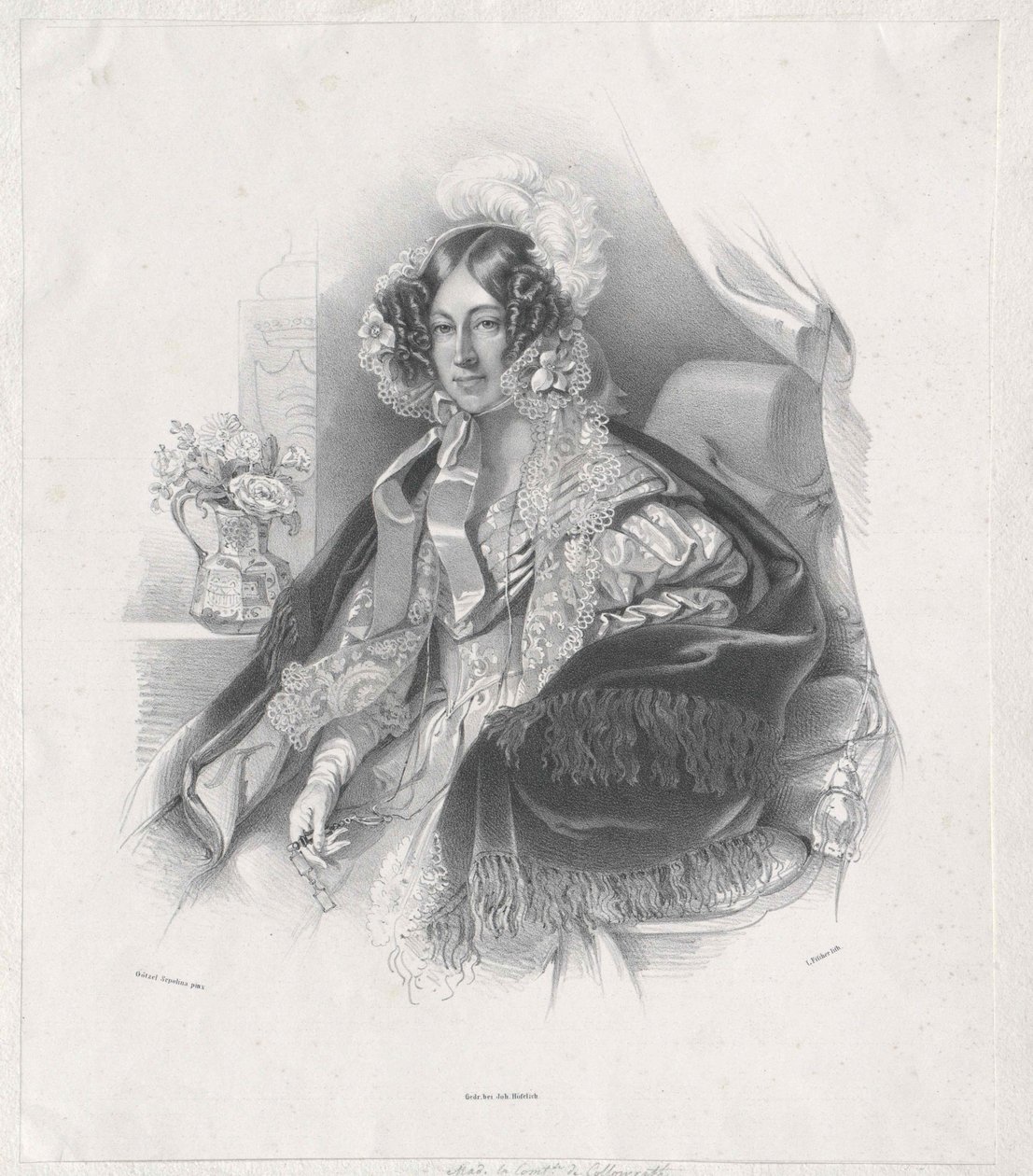 Maria Rosa condessa Kinsky von Wchinitz e Tettau de Artist Unknown