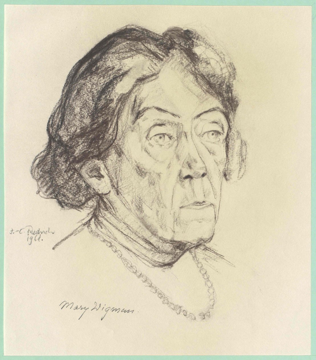 Maria Wigman de Artist Unknown