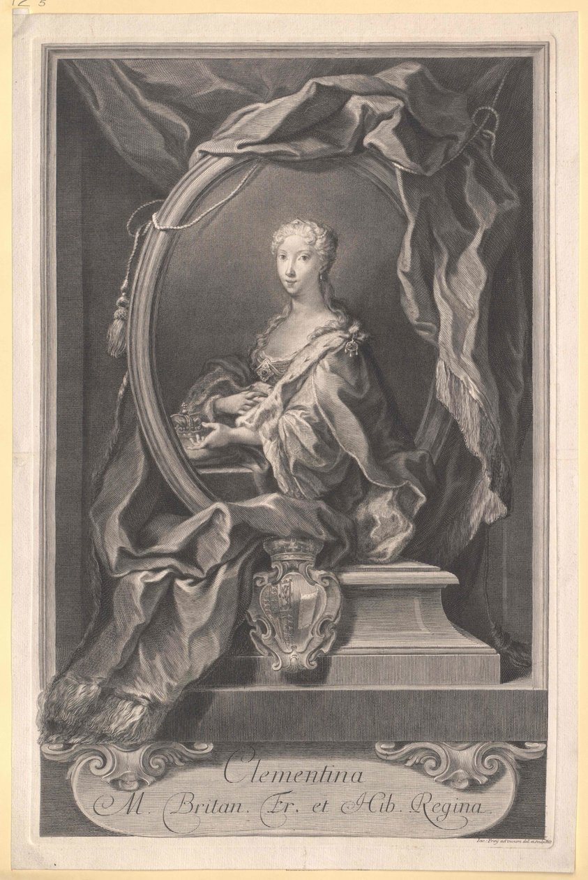 Maria Clementine Sobieska de Artist Unknown