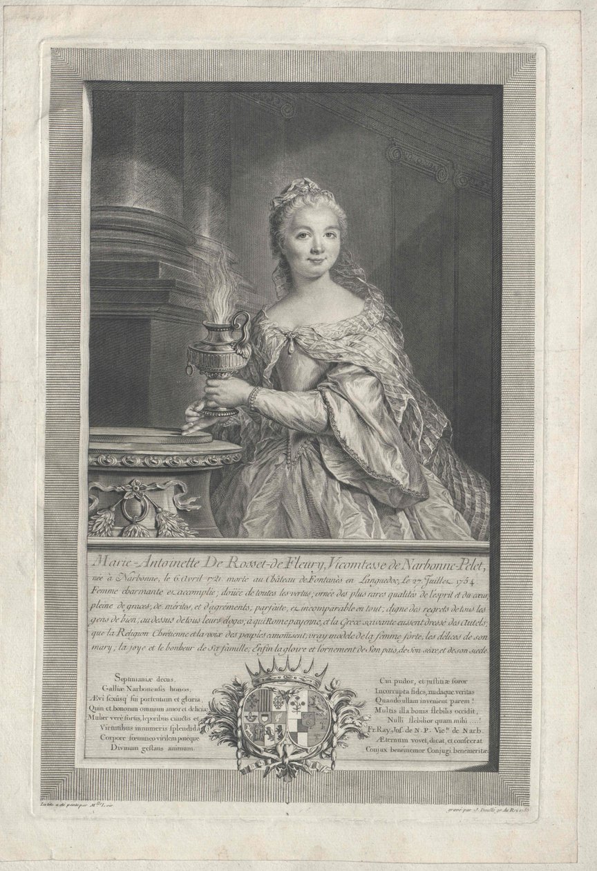 Marie Diane Antoinette de Rosset de Rocozel de Fleury de Artist Unknown