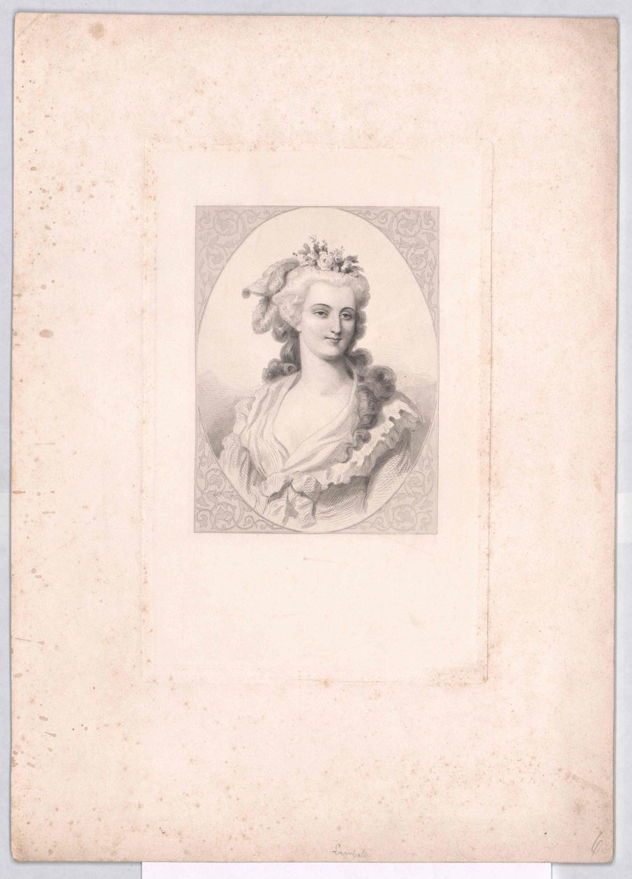 Marie Therese de Savoy Carignan de Artist Unknown