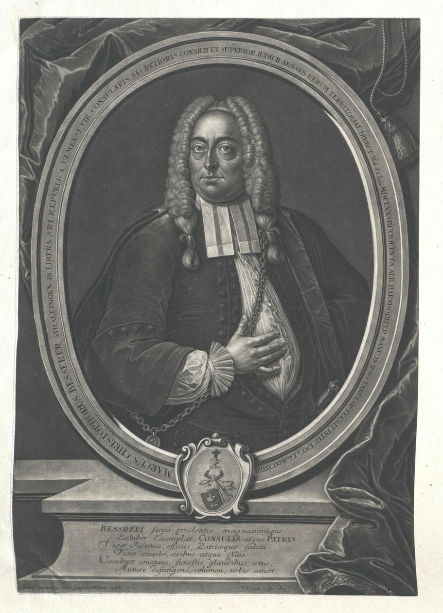 Mark Christoph Besserer de Thalfingen de Artist Unknown