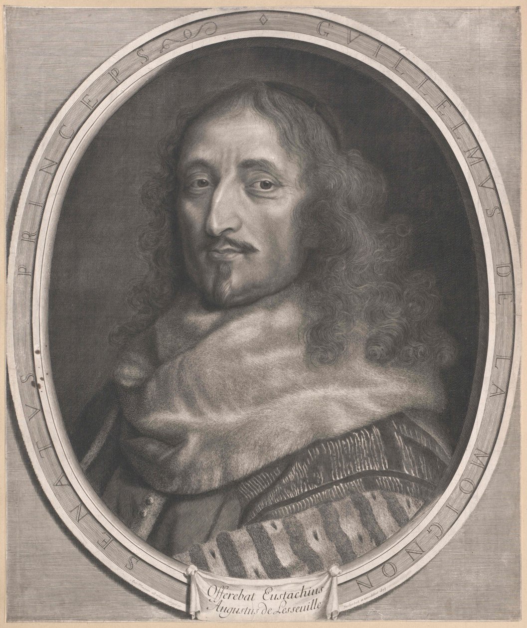 Marquês de Basville Lamoignon (impressão) de Artist Unknown