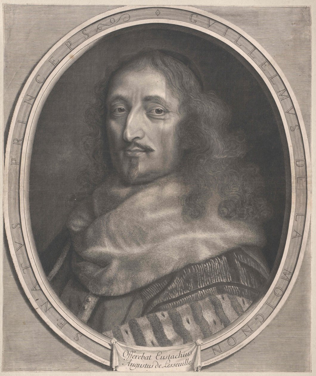 Marquês de Basville Lamoignon (impressão) de Artist Unknown
