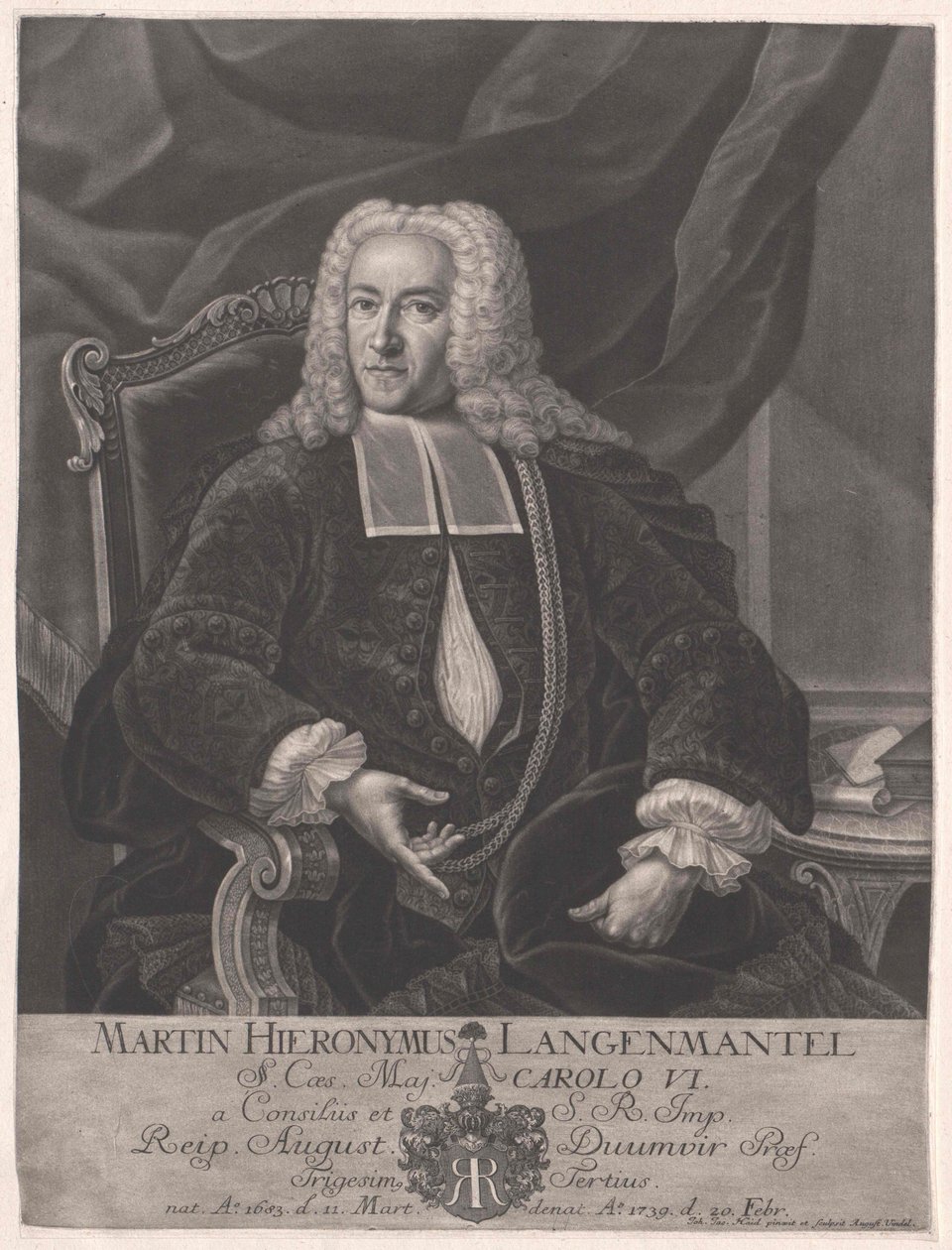 Martin Jerome Langenmantel de Artist Unknown