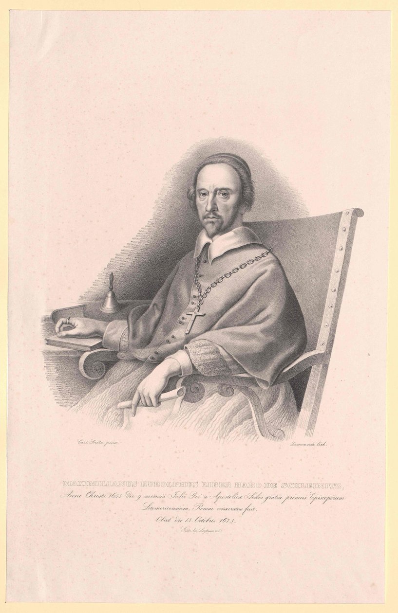 Maximiliano Rudolf barão de Schleinitz de Artist Unknown