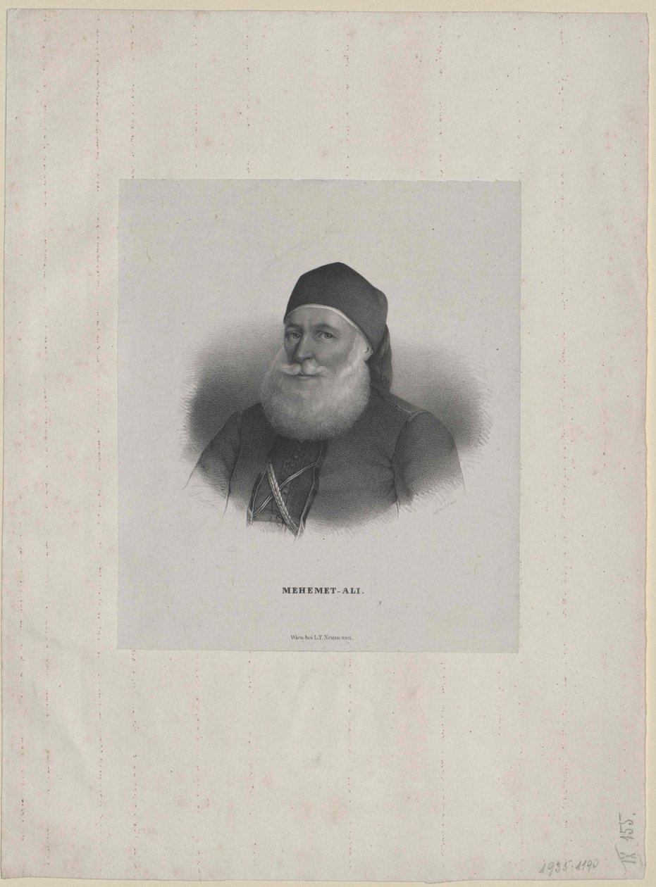 Mehemed Ali bashaw (impressão) de Artist Unknown
