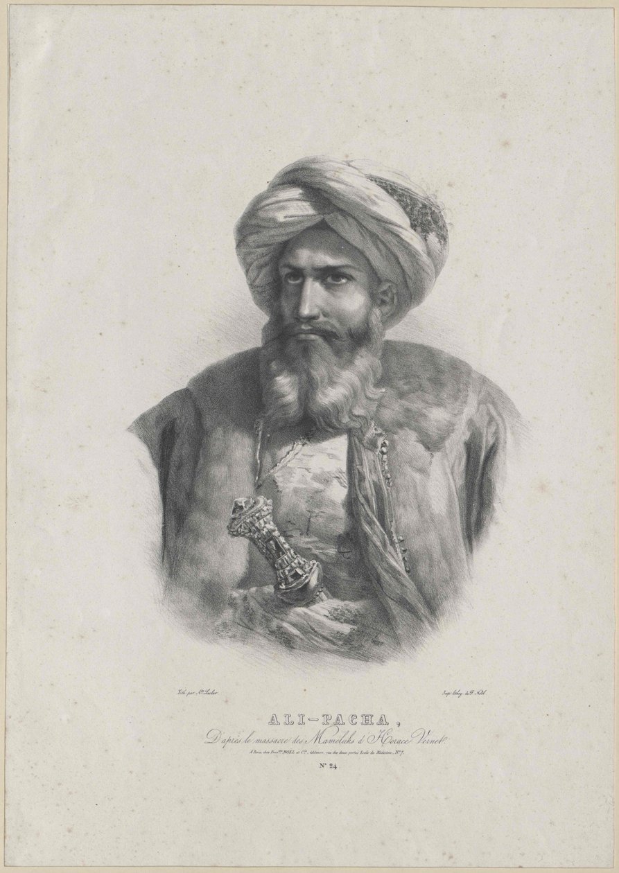 Mehemed Ali bashaw (impressão) de Artist Unknown