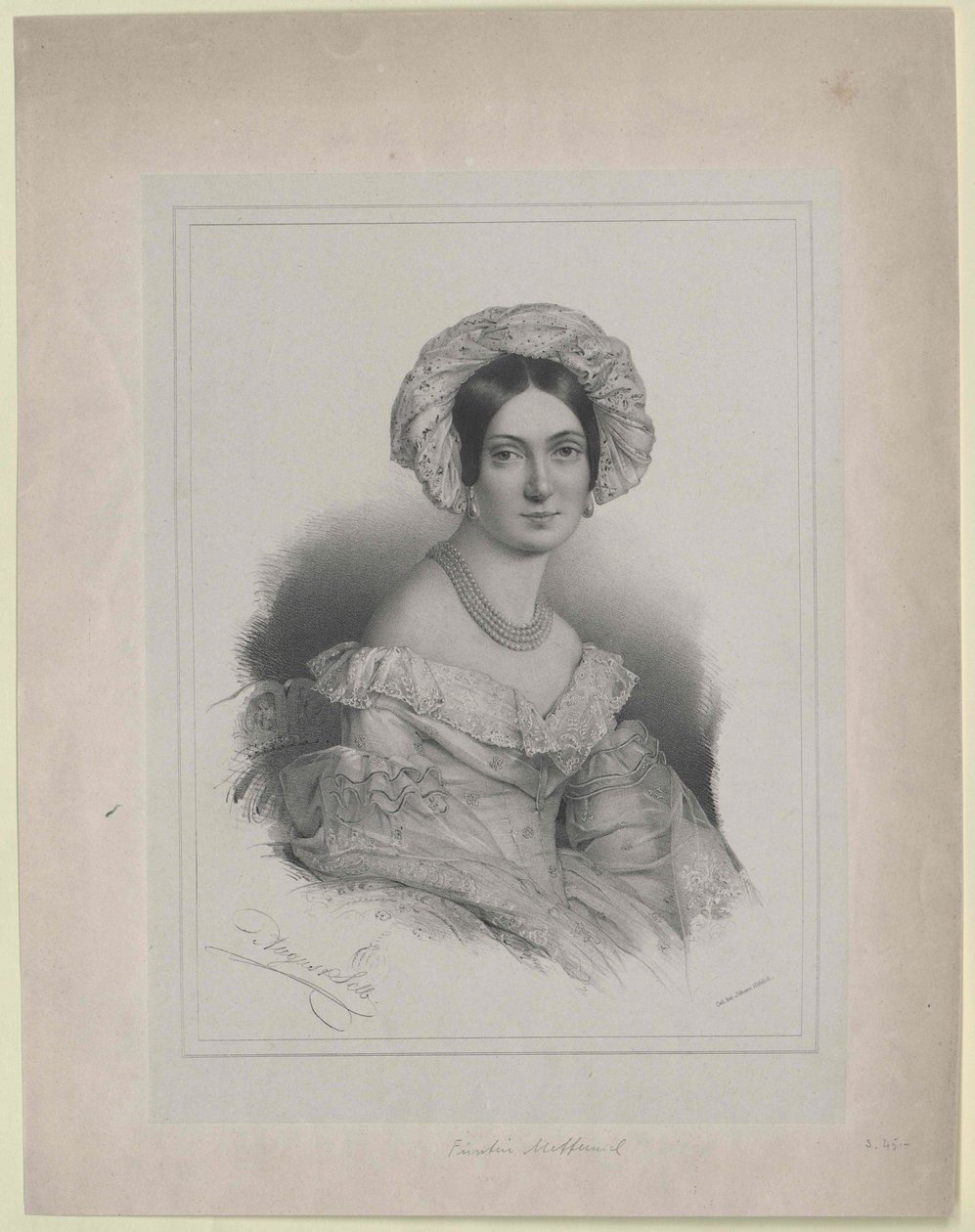 Melanie condessa de Zichy-Ferraris de Artist Unknown