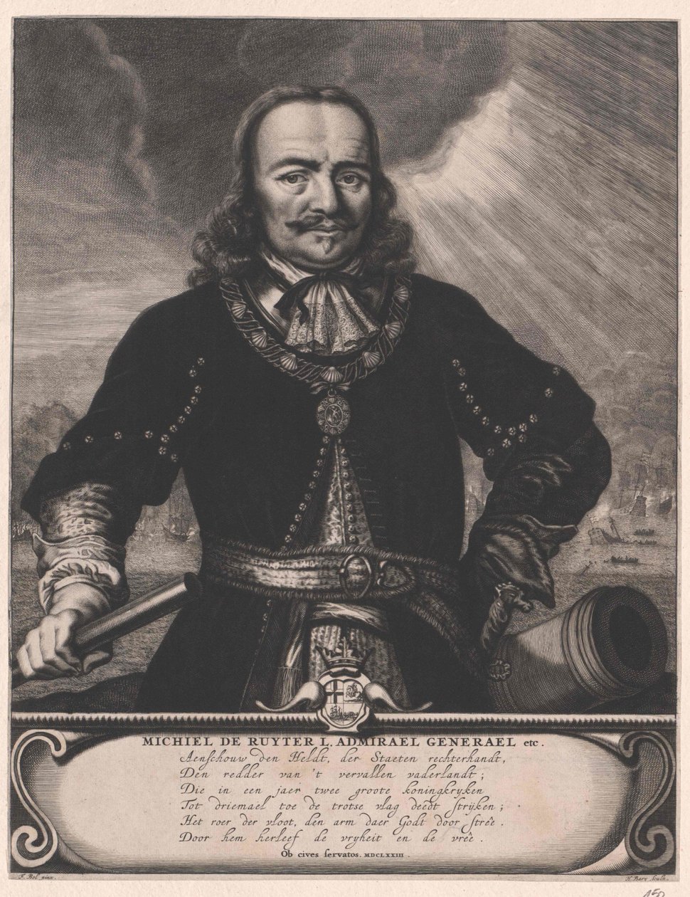 Michiel Adriaanszoon Ruyter de Artist Unknown