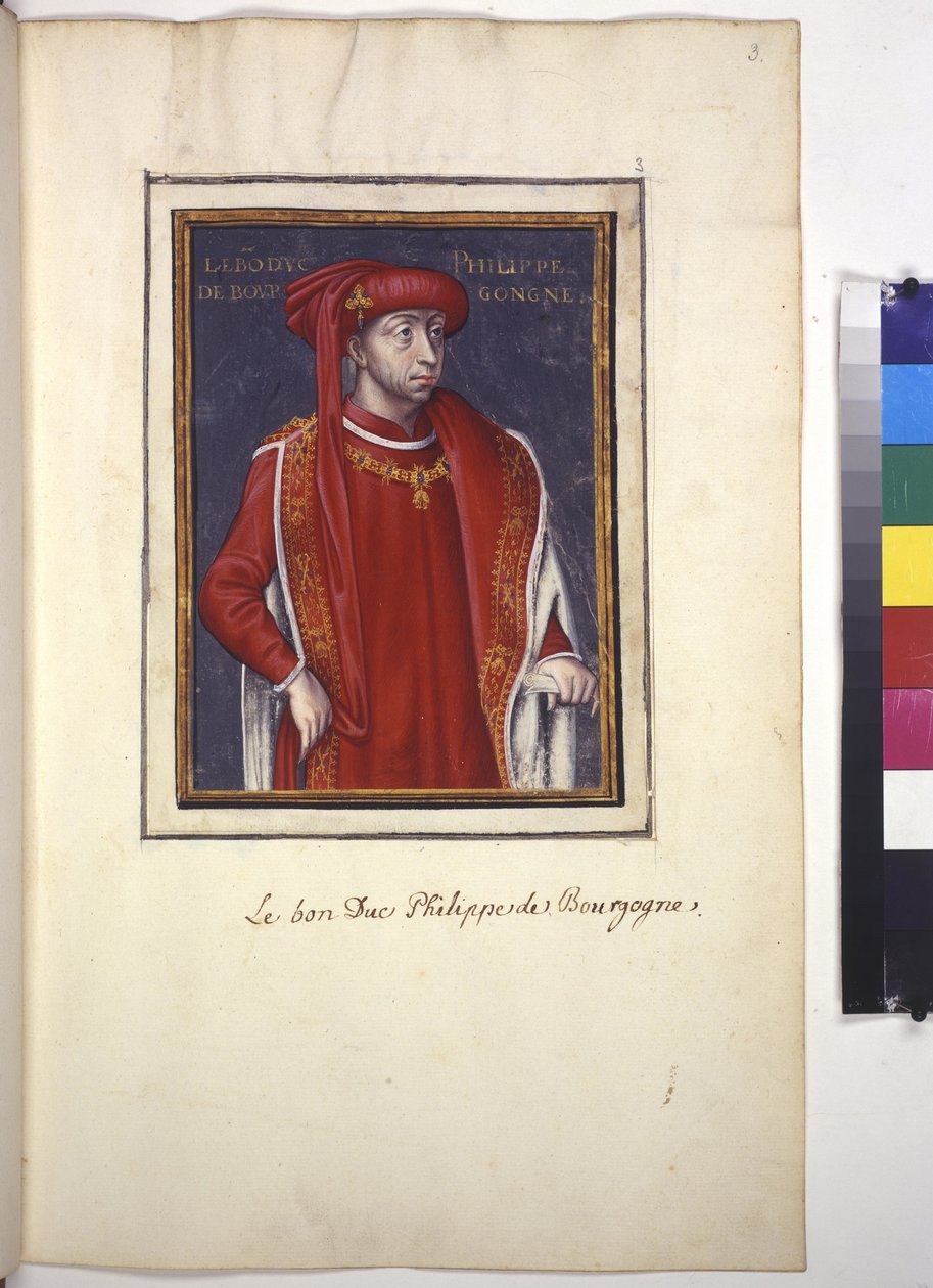 Miniatura, :, Filipe III . o bom de Artist Unknown